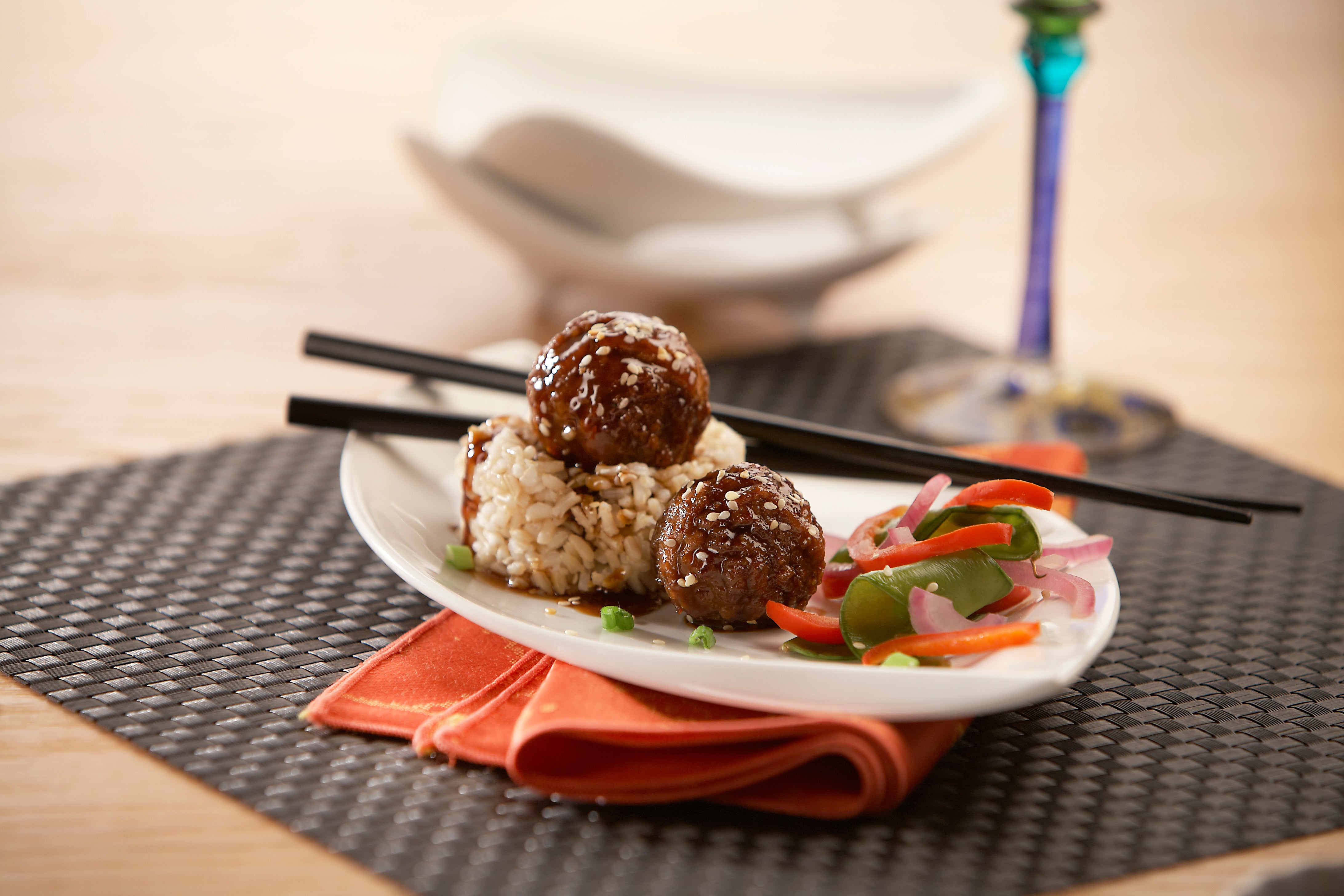 Cooked All Natural Gluten Free Meatball 5 Pound Each - 2 Per Case.