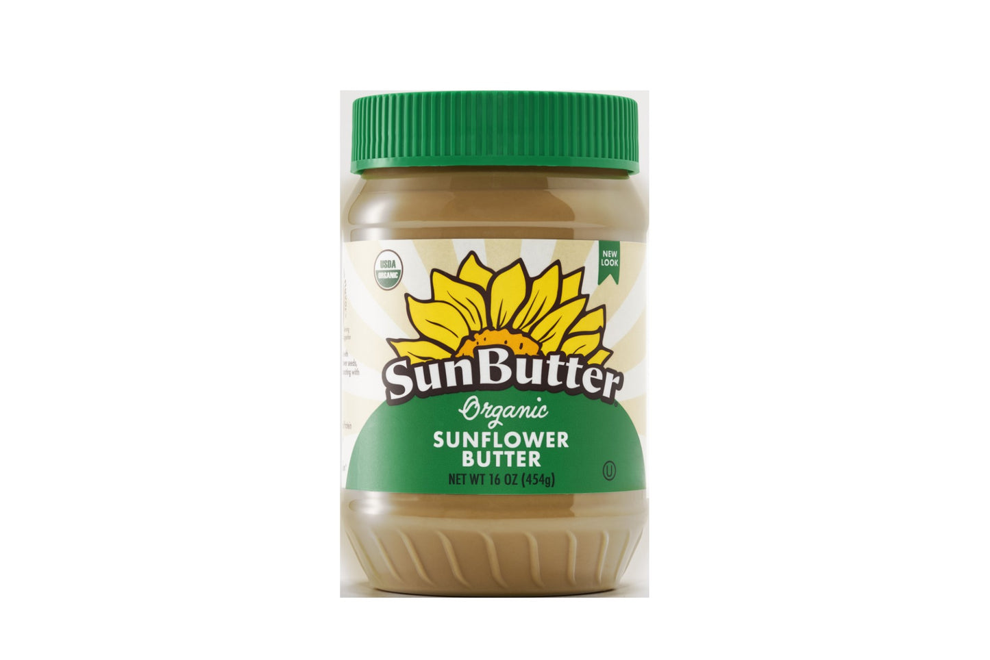 Sunbutter Spread Sunflower Seed Organic Unsweetened 1 Pound Each - 6 Per Case.