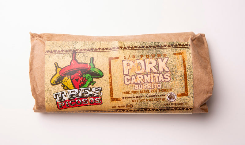 Pork Carnitas Burrito 1 Each - 12 Per Case.