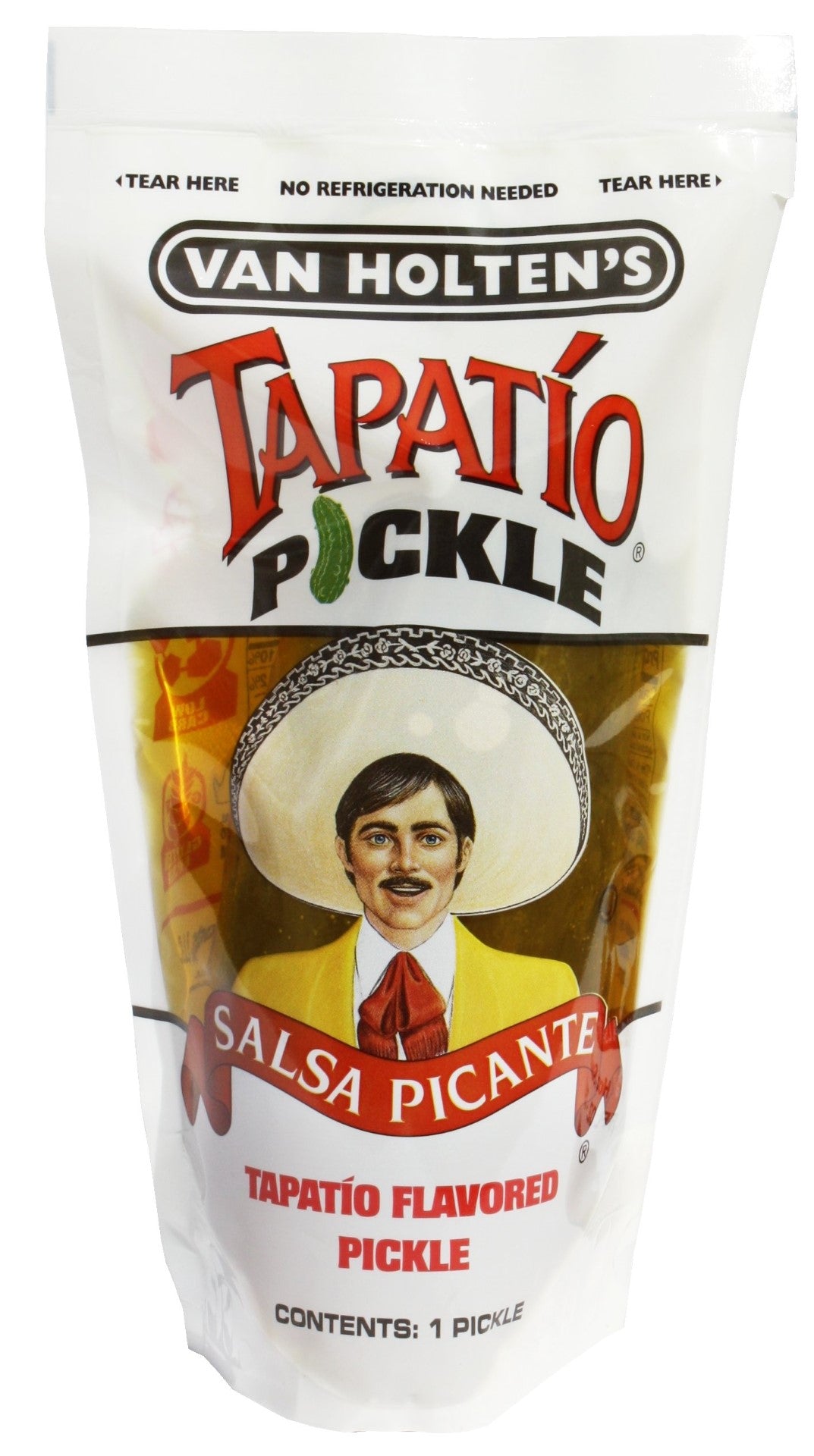 Van Holten's Jumbo Tapatio Pickle 1 Each - 12 Per Case.