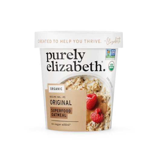 Original Superfood Oatmeal Cup 2 Ounce Size - 12 Per Case.