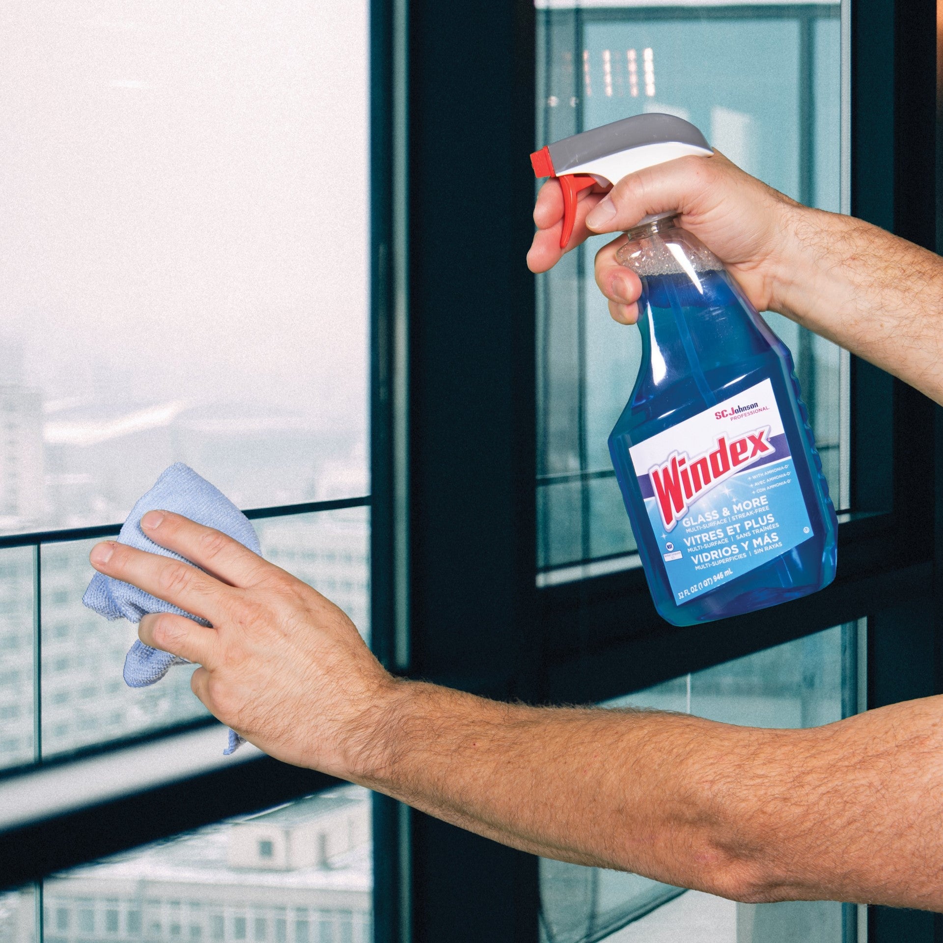 Windex Bottle Trigger 32 Fluid Ounce - 8 Per Case.