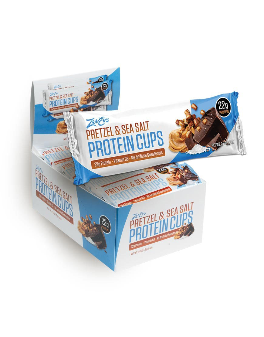 Zenevo Pretzel Protein 2.6 Ounce Size - 144 Per Case.