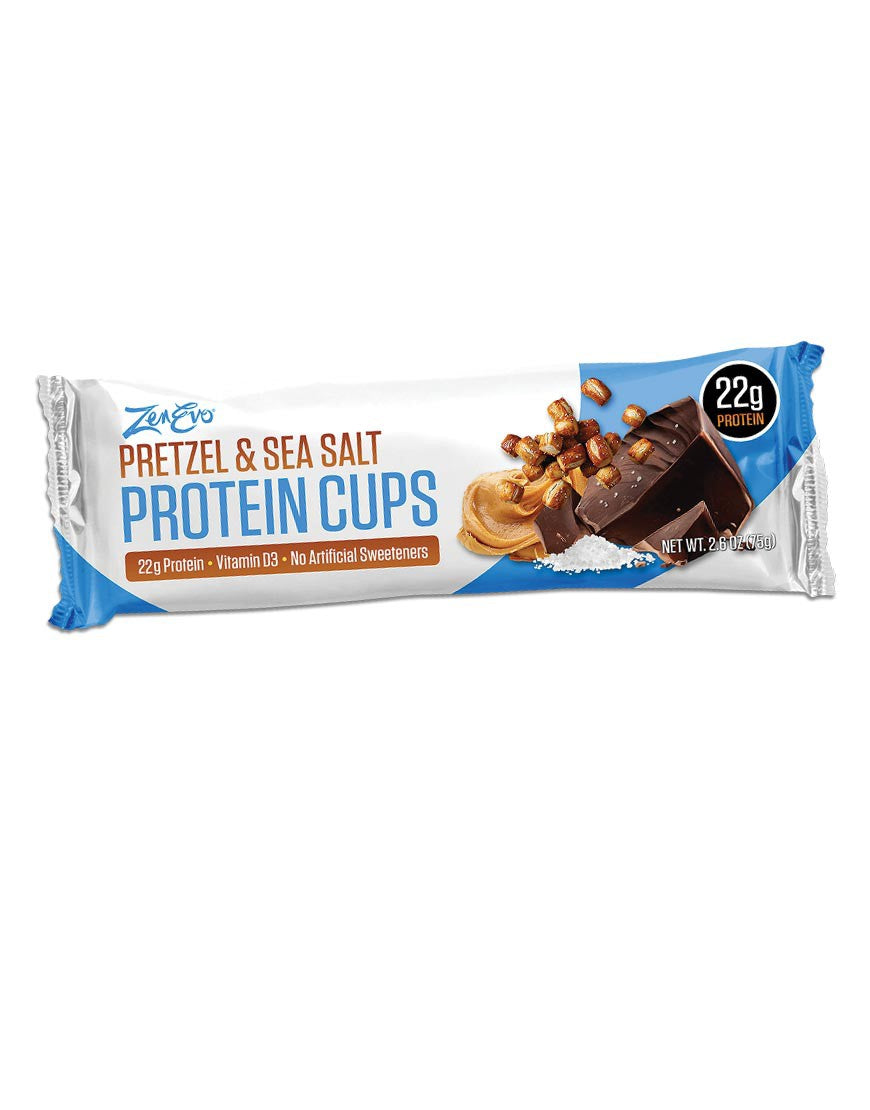 Zenevo Pretzel Protein 2.6 Ounce Size - 144 Per Case.