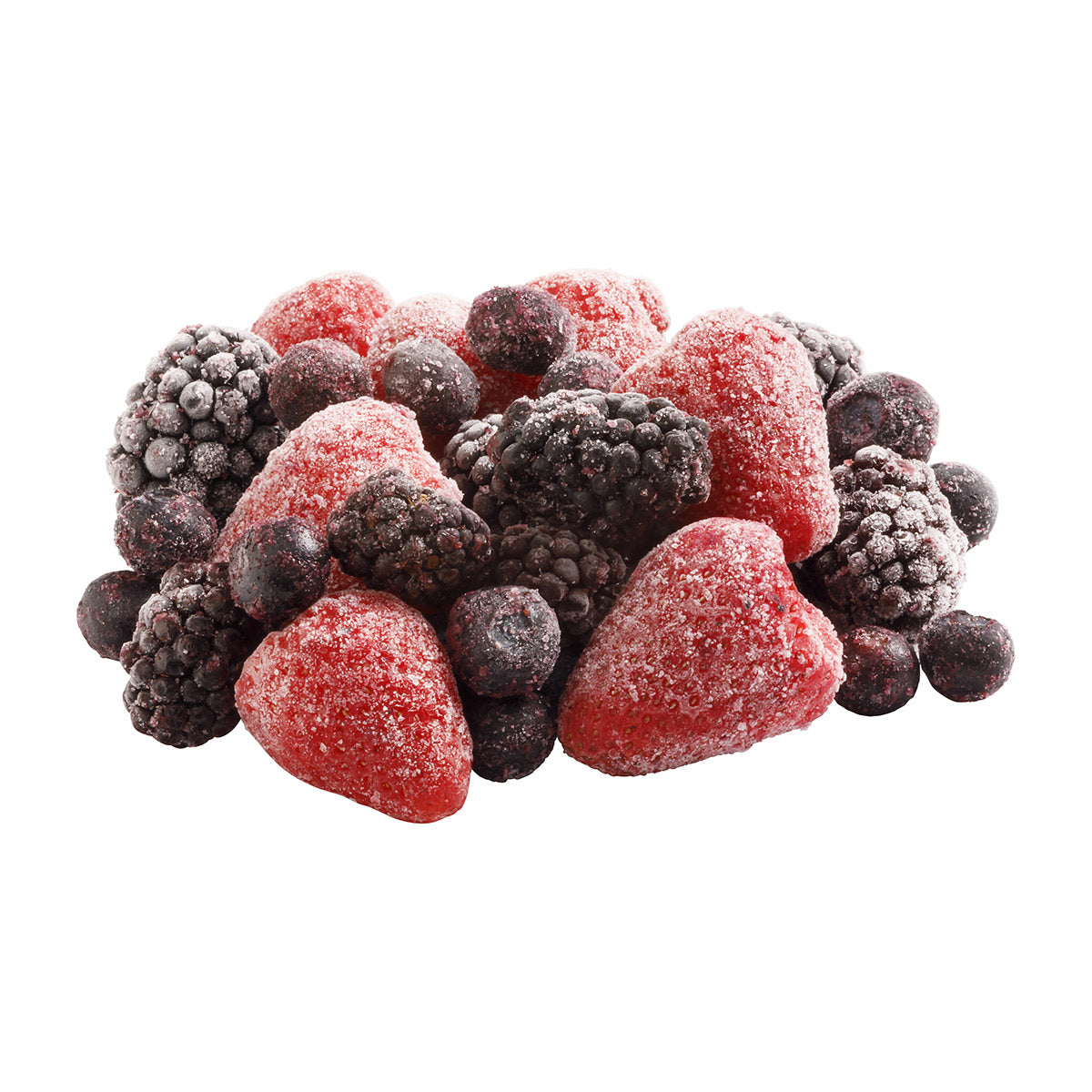 Simplot Simple Goodness Fruit Triple Berry Blend 5 Pound Each - 4 Per Case.