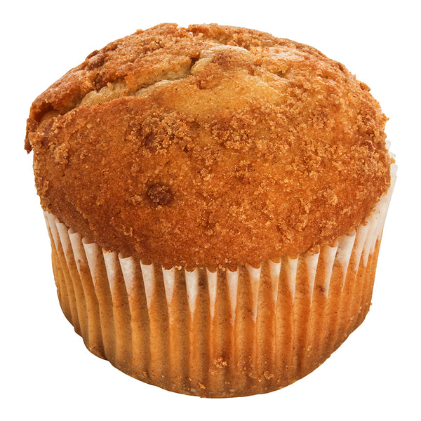 Muffin Apple Cinnamon Naturally Flavored Individually Wrapped 4 Ounce Size - 24 Per Case.