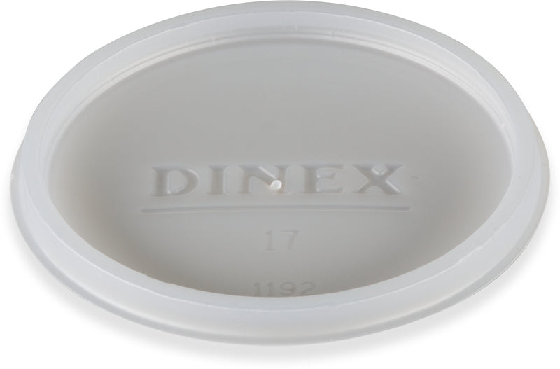 Dinex Translucent Tumbler Lid Translucent 2.625 In - 1000 Per Case.