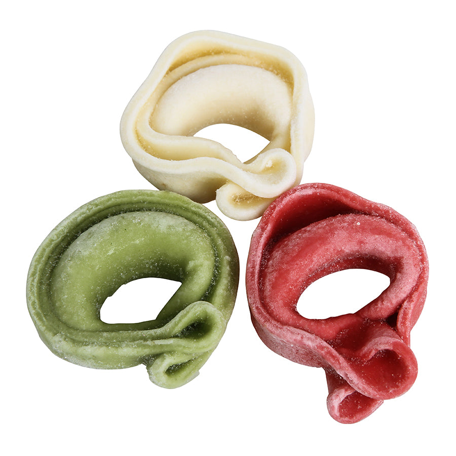 Tri Color Cheese Tortellini Rte 5 Pound Each - 2 Per Case.