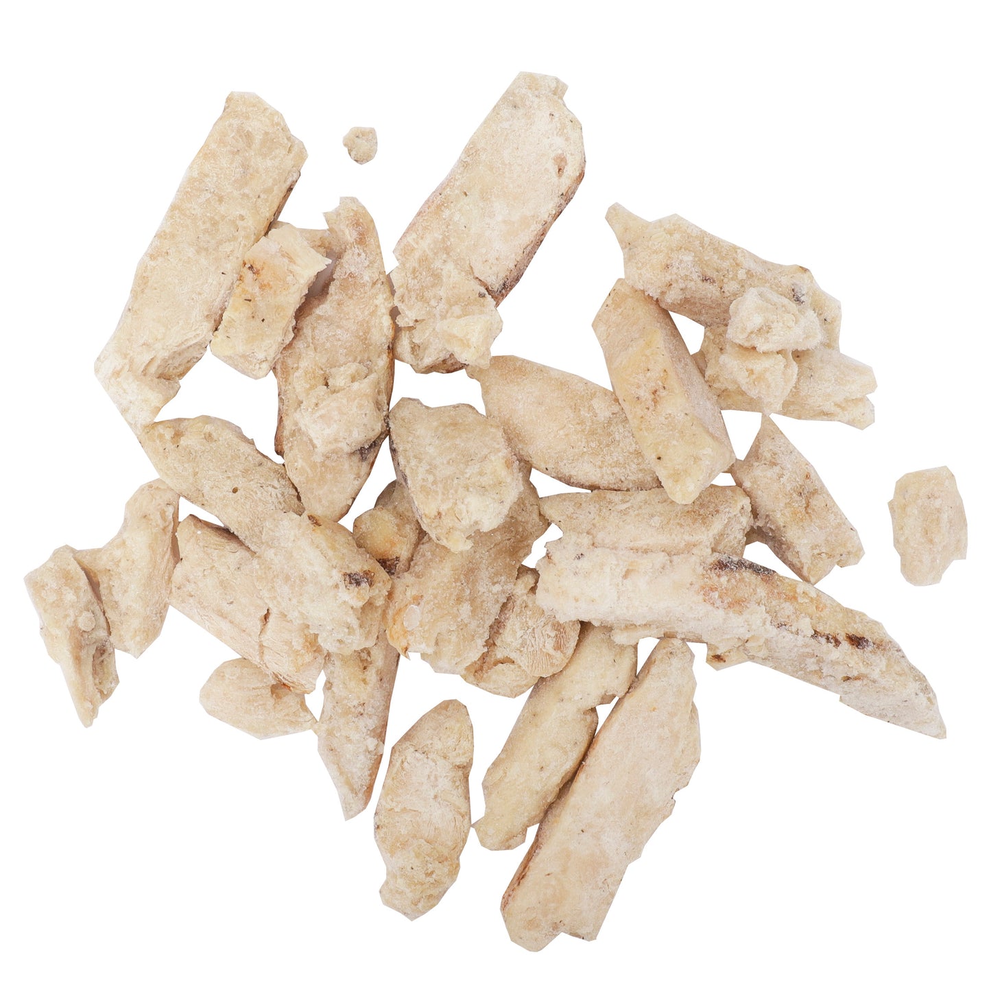 Pierce Chicken Chicken Fajita Seasoned Sizzle Strips 5 Pound Each - 2 Per Case.