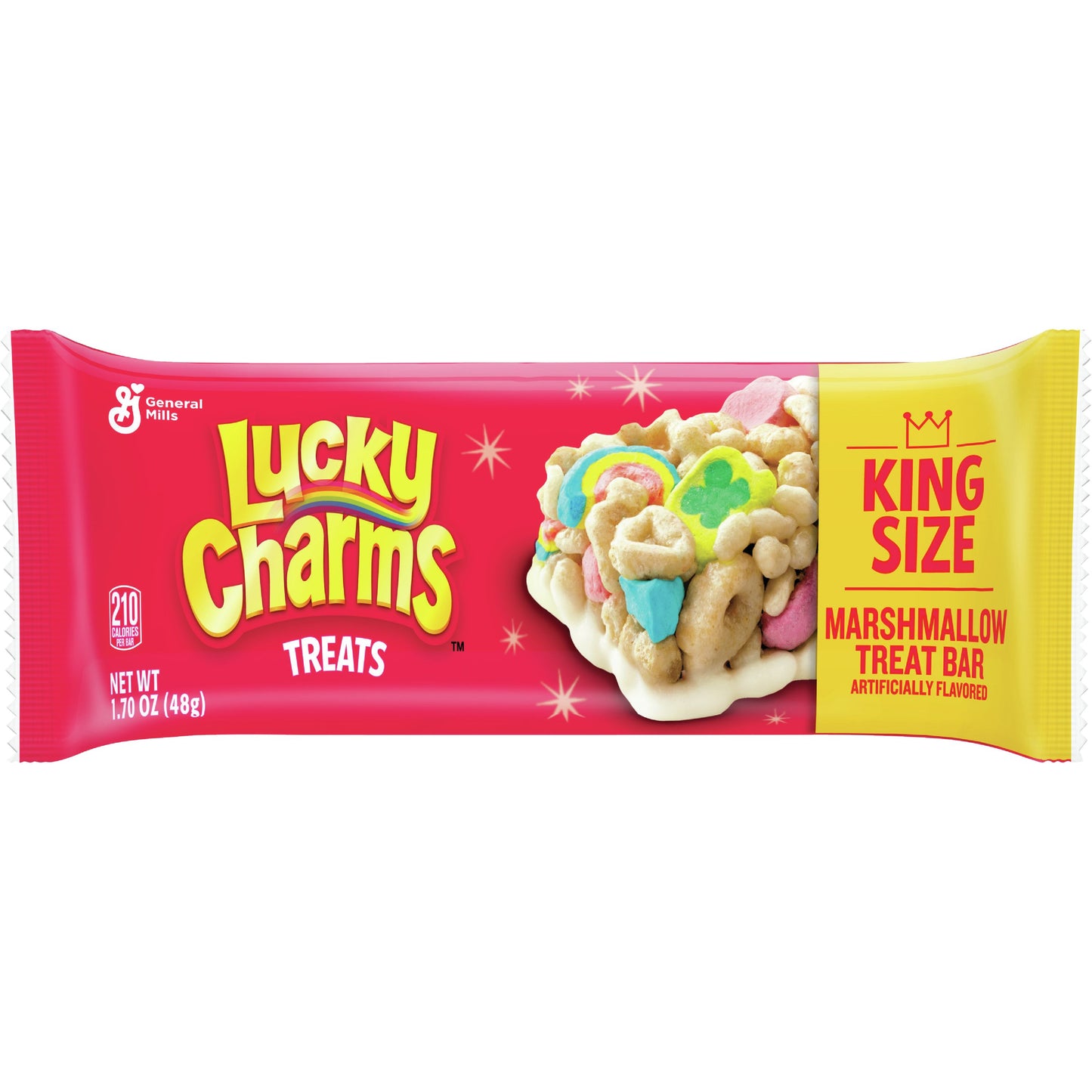 Lucky Charms™ Treats Bars King Size 20.4 Ounce Size - 8 Per Case.