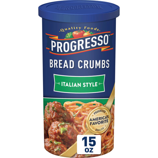 Progresso™ Bread Crumbs Bulk Italian Style 15 Ounce Size - 12 Per Case.