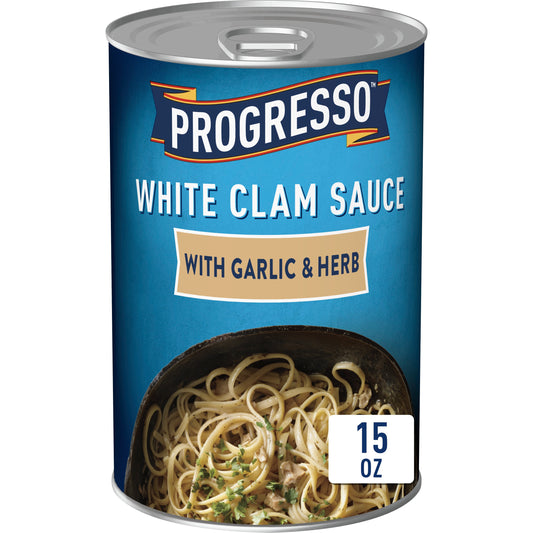 Progresso™ Sauce White Clam With Garlic &herb 15 Ounce Size - 12 Per Case.