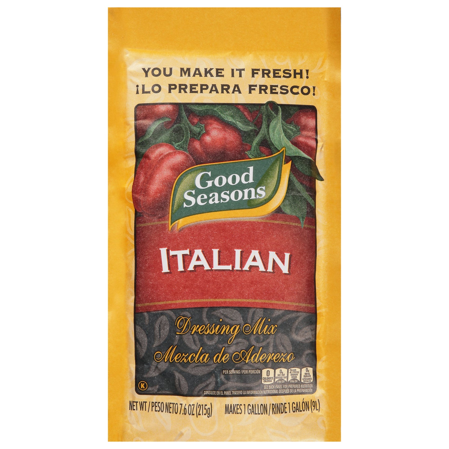 GOOD SEASONS Dry Italian Salad Dressing Mix 7.6 Ounce Packets 12