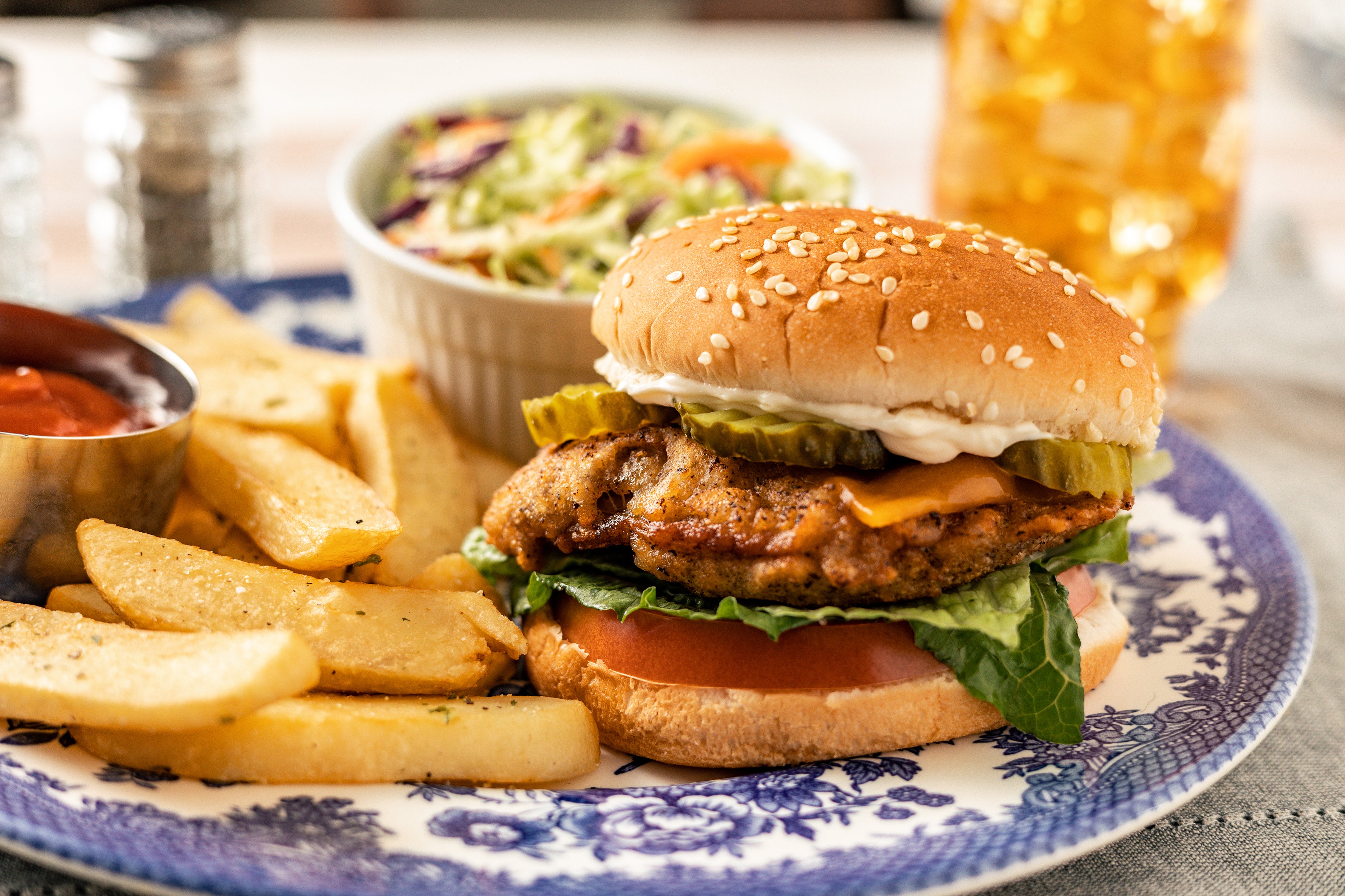 Pork Loin Boneless Fritter Breaded 7 Ounce Size - 24 Per Case.