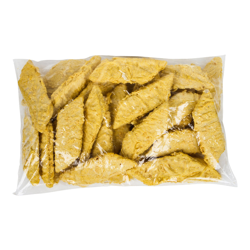 Battered Pollock Diamond Cuts Kosher 10 Pound Each - 1 Per Case.