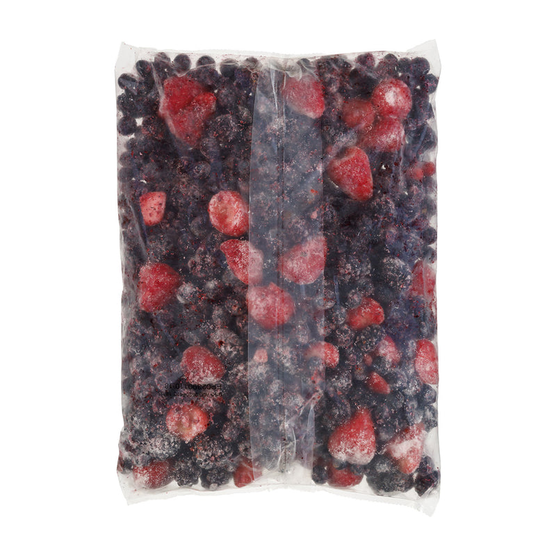 Simplot Simple Goodness Fruit Triple Berry Blend 5 Pound Each - 4 Per Case.