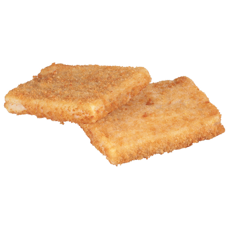 Oven Ready Whole Grain Breaded Pollock Rectangles Msc 5 Pound Each - 2 Per Case.