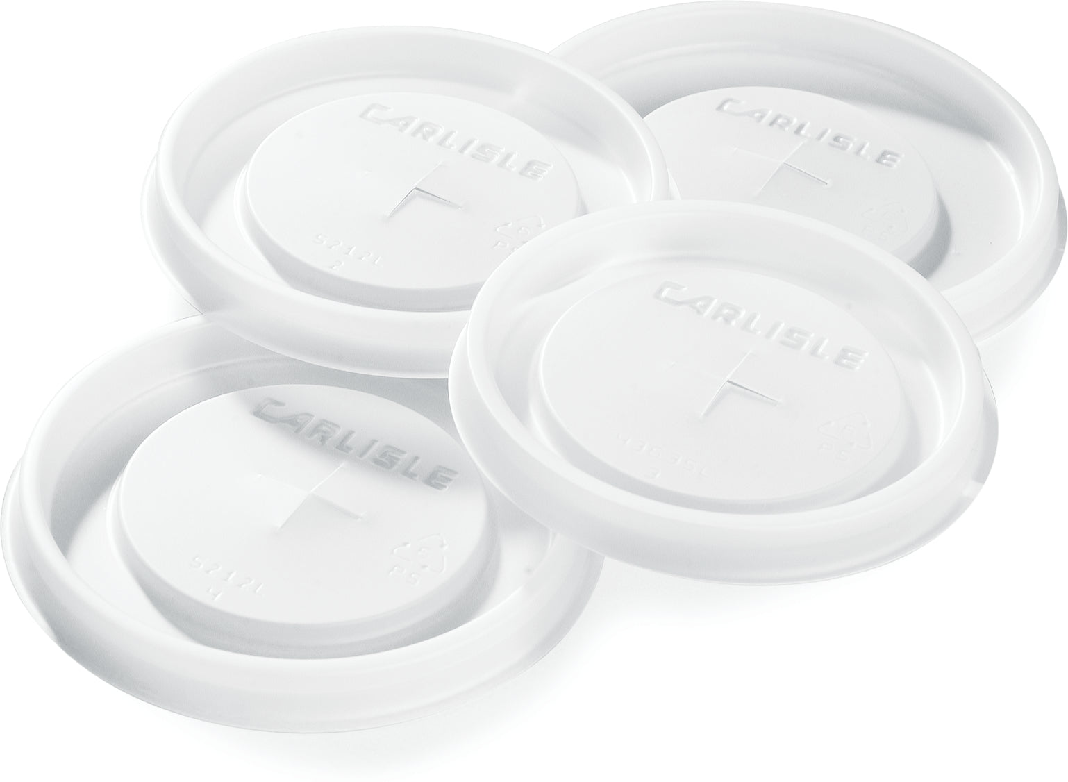 Carlisle Lid Fits Stackable Tumblers 8" 3.18 In - 1000 Per Case.