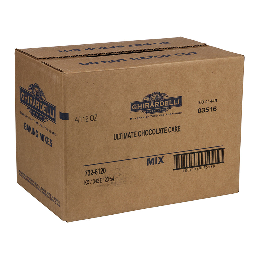 Ghirardelli Chocolate Ultimate Chocolate Cake Mix 7 Pound Each - 4 Per Case.