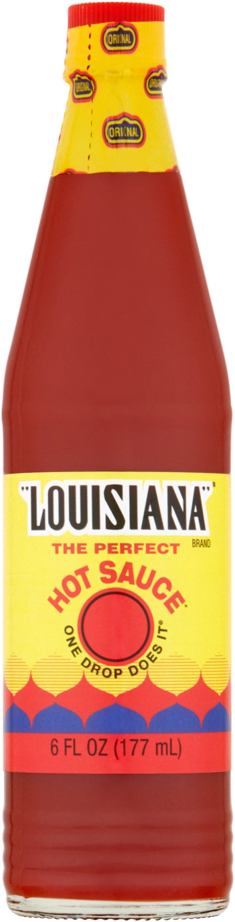 Louisiana Hot Sauce Hot Sauce 6 Ounce Size - 24 Per Case.