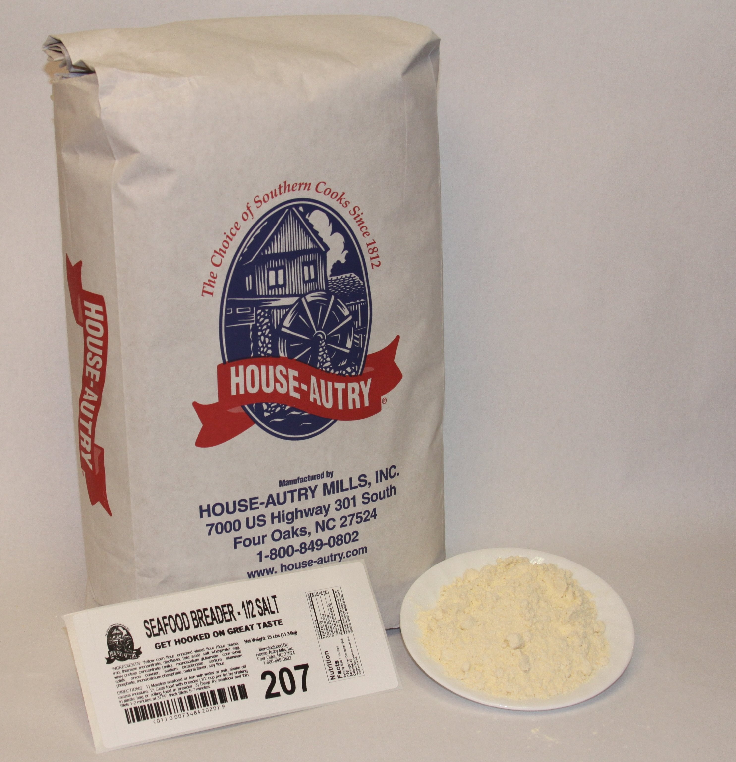 Breader Seafood Low 25 Pound Each - 1 Per Case.