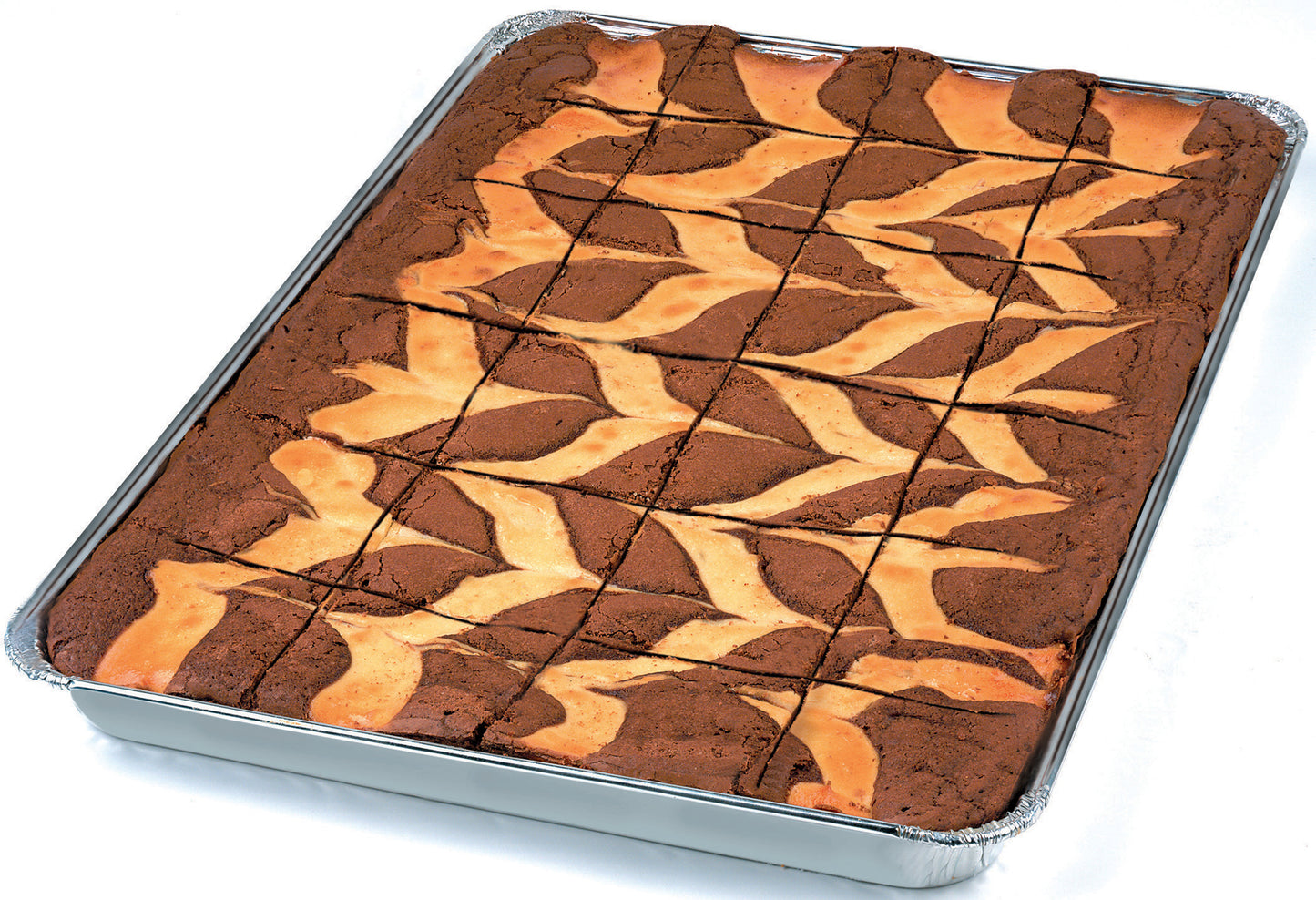 David's Brownie Peanut Butter Swirl 4 Ounce Size - 48 Per Case.