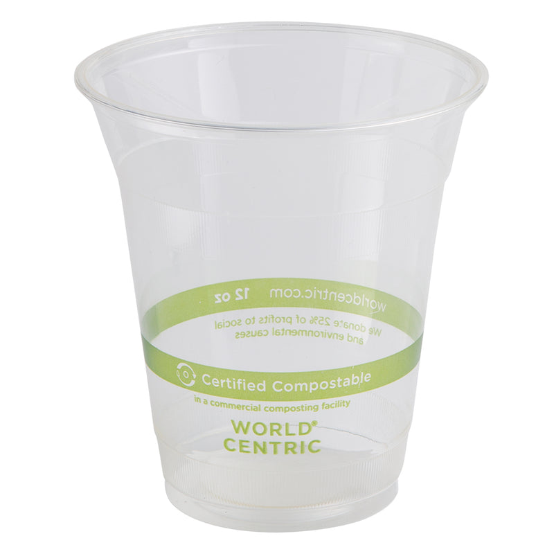 Clear Cups Ingeo Compostable 50 Each - 20 Per Case.