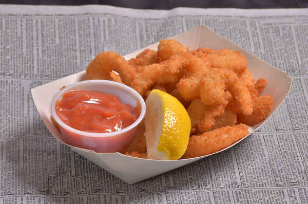 Ow Imitation Breaded Pouch Shrimp 7.5 Ounce Size - 12 Per Case.