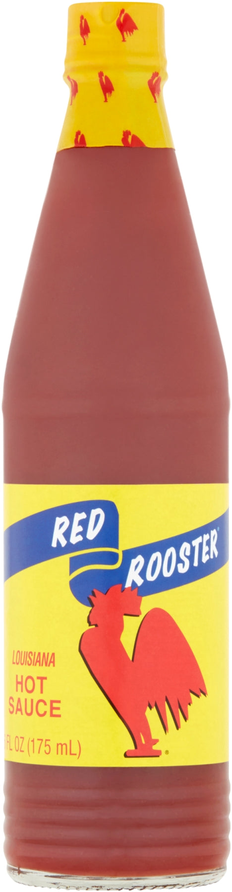 Louisiana Hot Sauce Red Rooster Hot Sauce, 6 Fluid Ounce (24 Pack) 