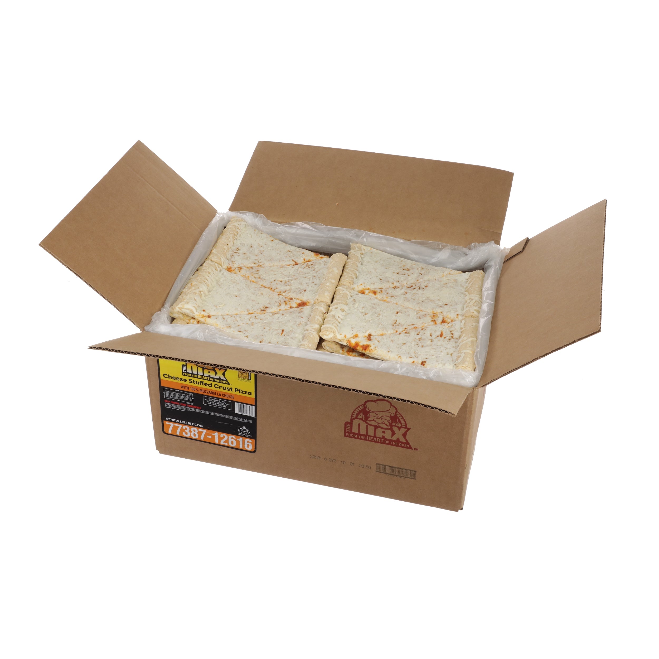 Stuffed Crust Cheese Mozzarella Whole Grain 5 Ounce Size - 72 Per Case.