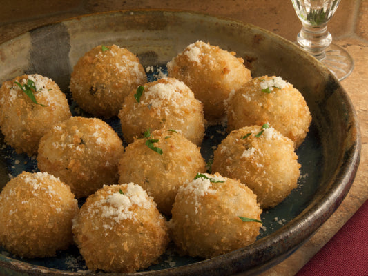 Mushroom Arancini 25 Count Packs - 4 Per Case.