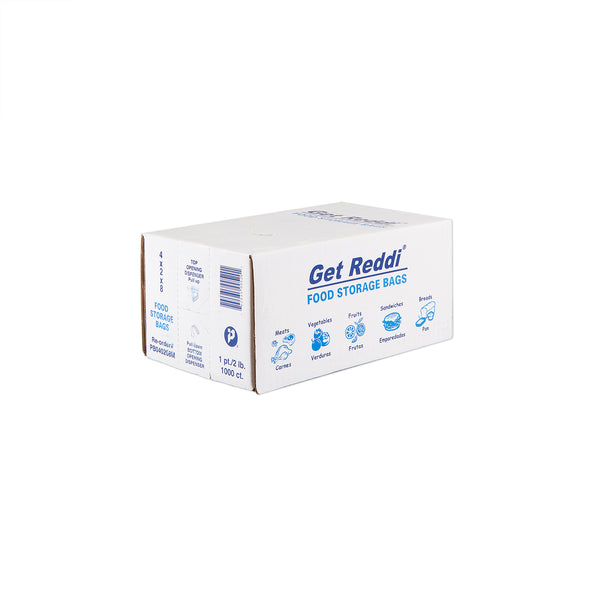 Mil Pt Clear Gusset 1000 Count Packs - 1 Per Case.