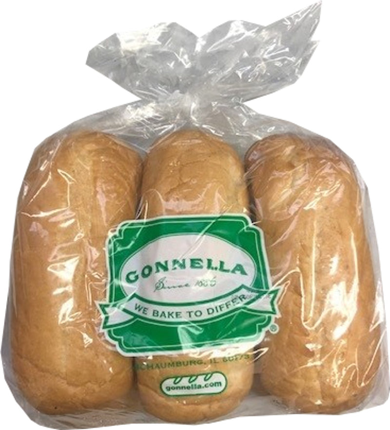 7" French Roll 4.4 Ounce Size - 72 Per Case.