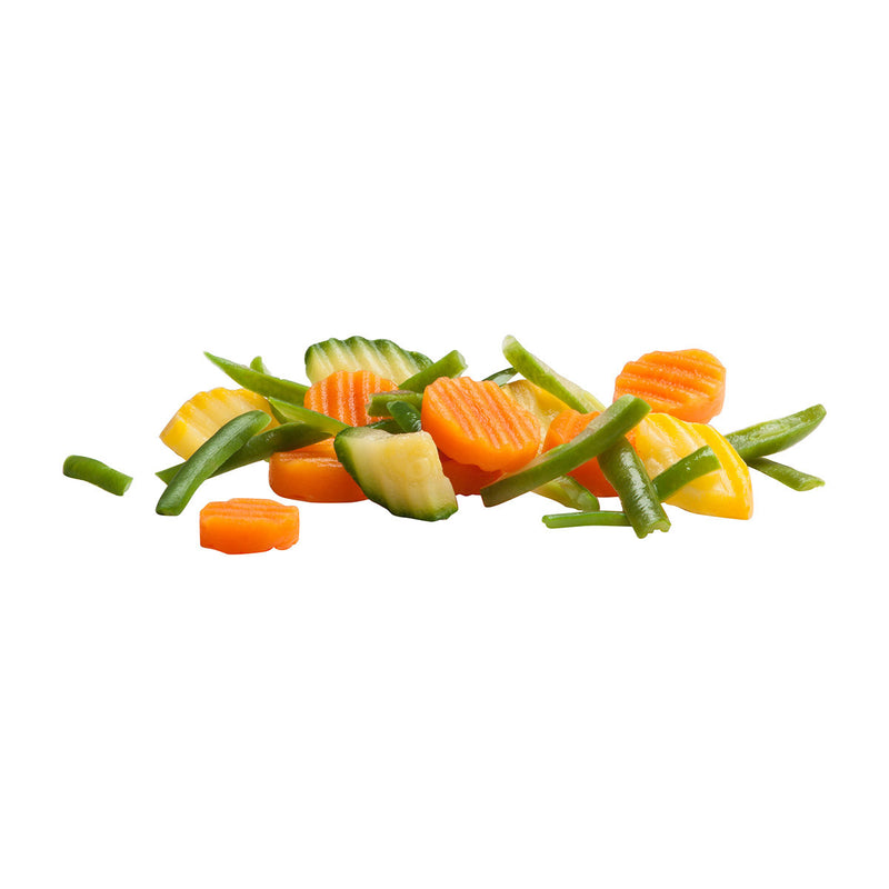 Simplot Simple Goodness Classic Vegetables Meadow Vegetable Blend 2 Pound Each - 12 Per Case.