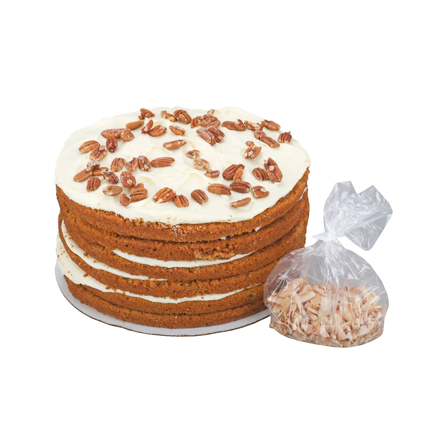 Cake Carrot Big Iced Unsliced Layer Frozen 8.37 Pound Each - 2 Per Case.