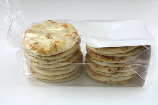 Stonefire 4" Naan Round Original 16 Count Packs - 12 Per Case.