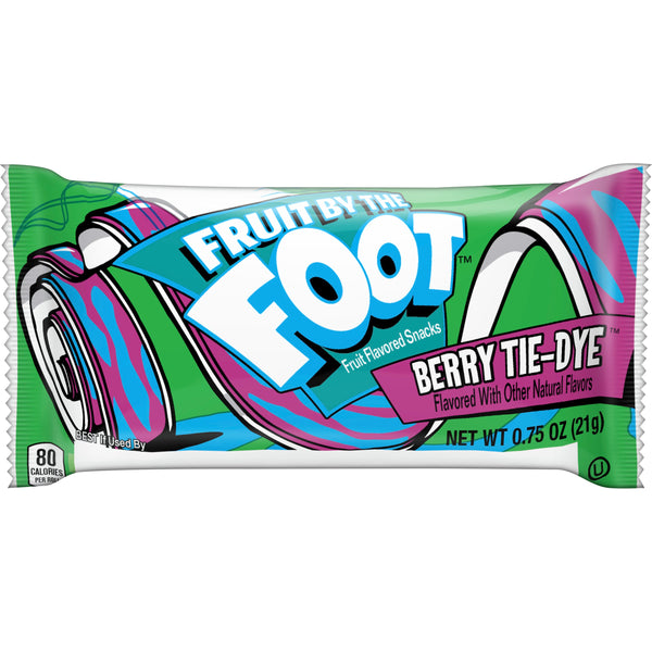 Betty Crocker™ Fruit By The Foot™ Berrytie Dye™ 0.75 Ounce Size - 96 Per Case.