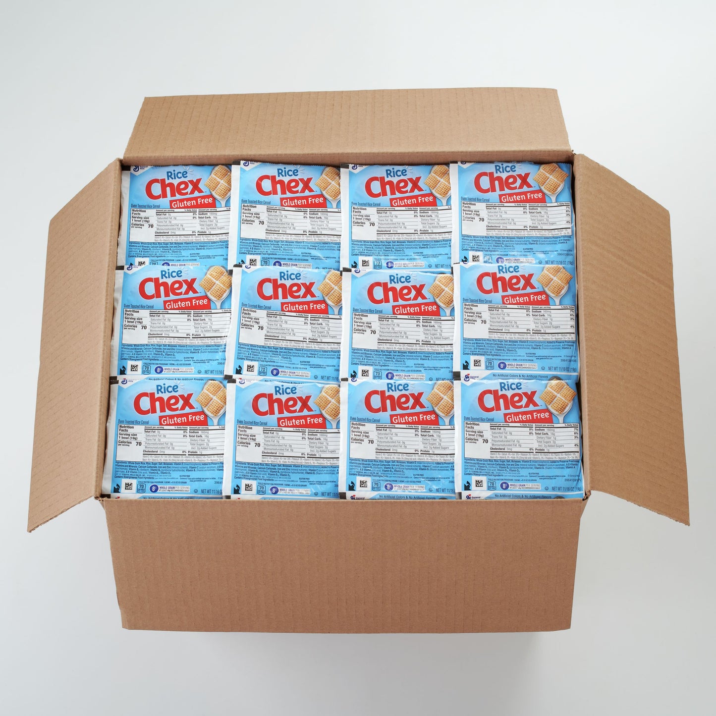 Rice Chex™ Cereal Single Serve Bowlpak 0.69 Ounce Size - 96 Per Case.