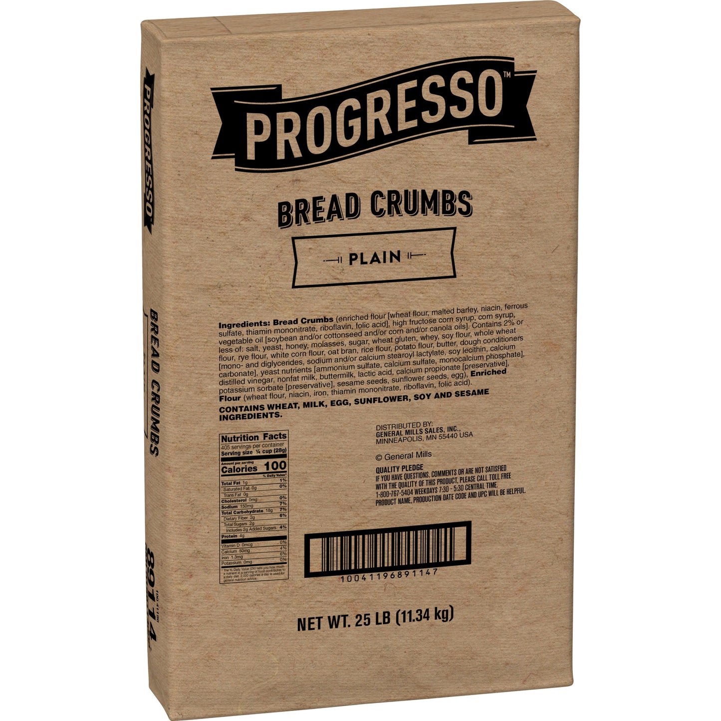 Progresso Bread Progresso Crumbs Plain 1-25 Pound 1-25 Pound