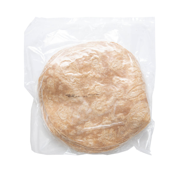 Mayan Whole Wheat Tortillas 10" 2.355 Ounce Size - 12 Per Case.