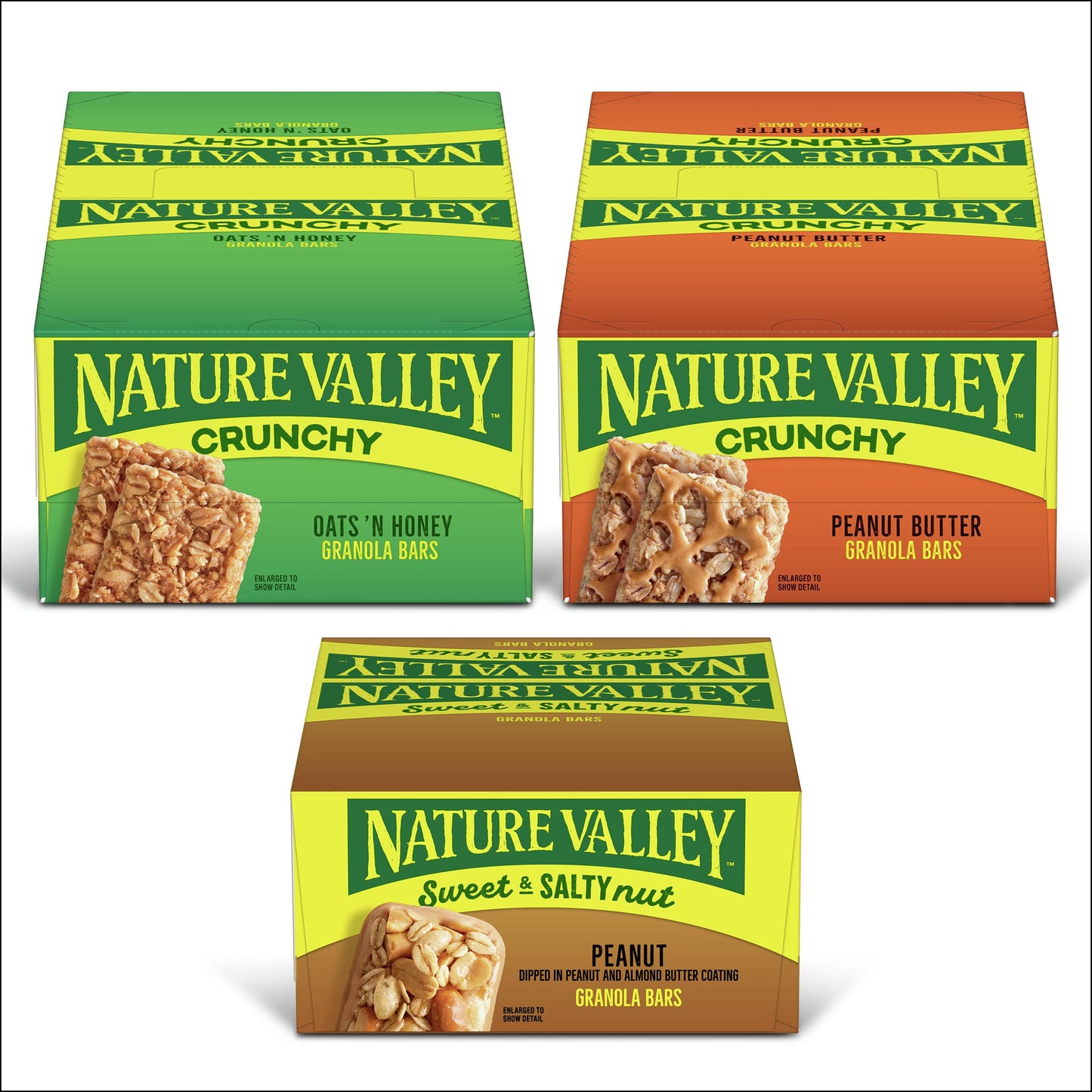 Nature Valley™ Granola Bars Variety Core Flavors) 25.04 Ounce Size - 4 Per Case.