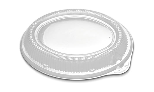 Oval Platter Stackable Lid 125 Each - 250 Per Case.