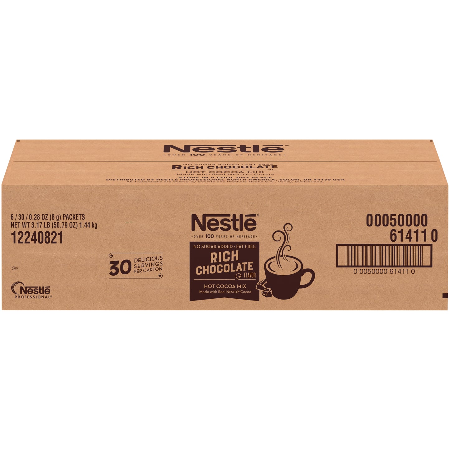 Nestle Hot Cocoa Mix 0.28 Ounce Size - 180 Per Case.