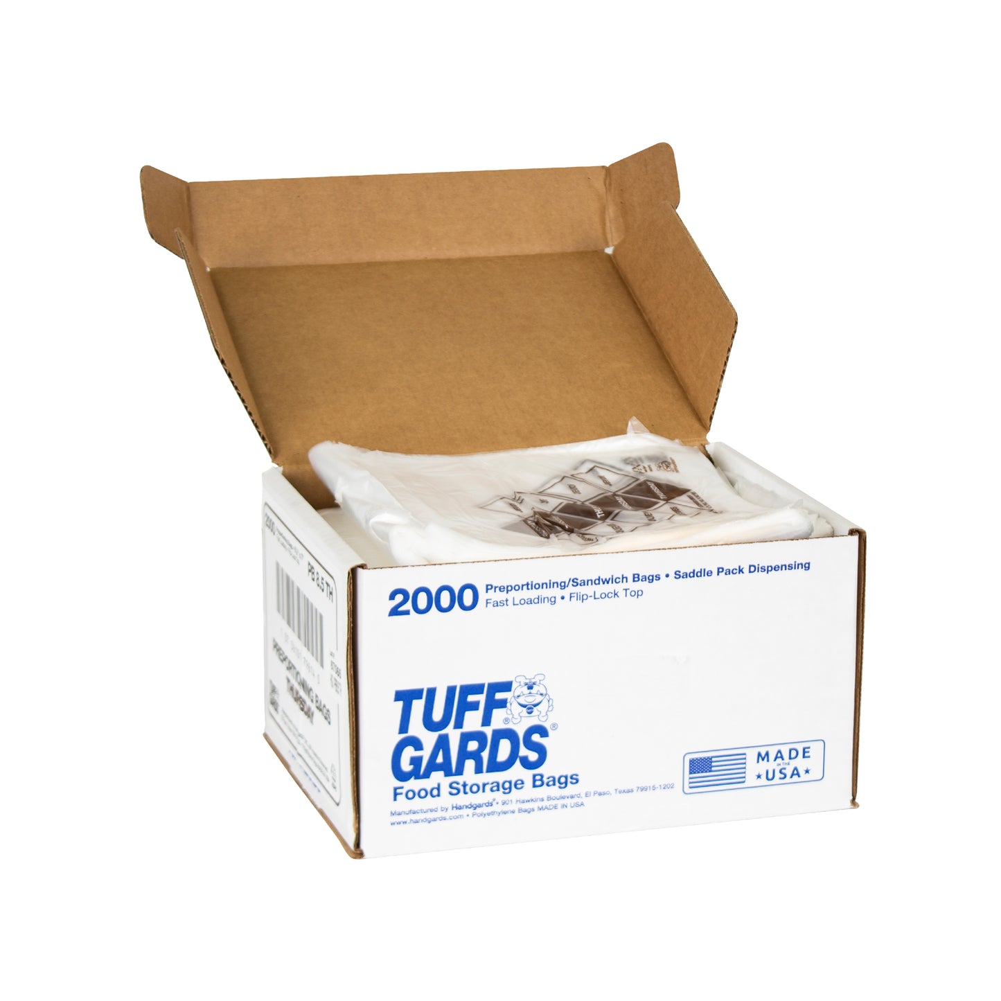 Bag High Density Preportion Bag Printed Brownthursday 2000 Each - 1 Per Case.