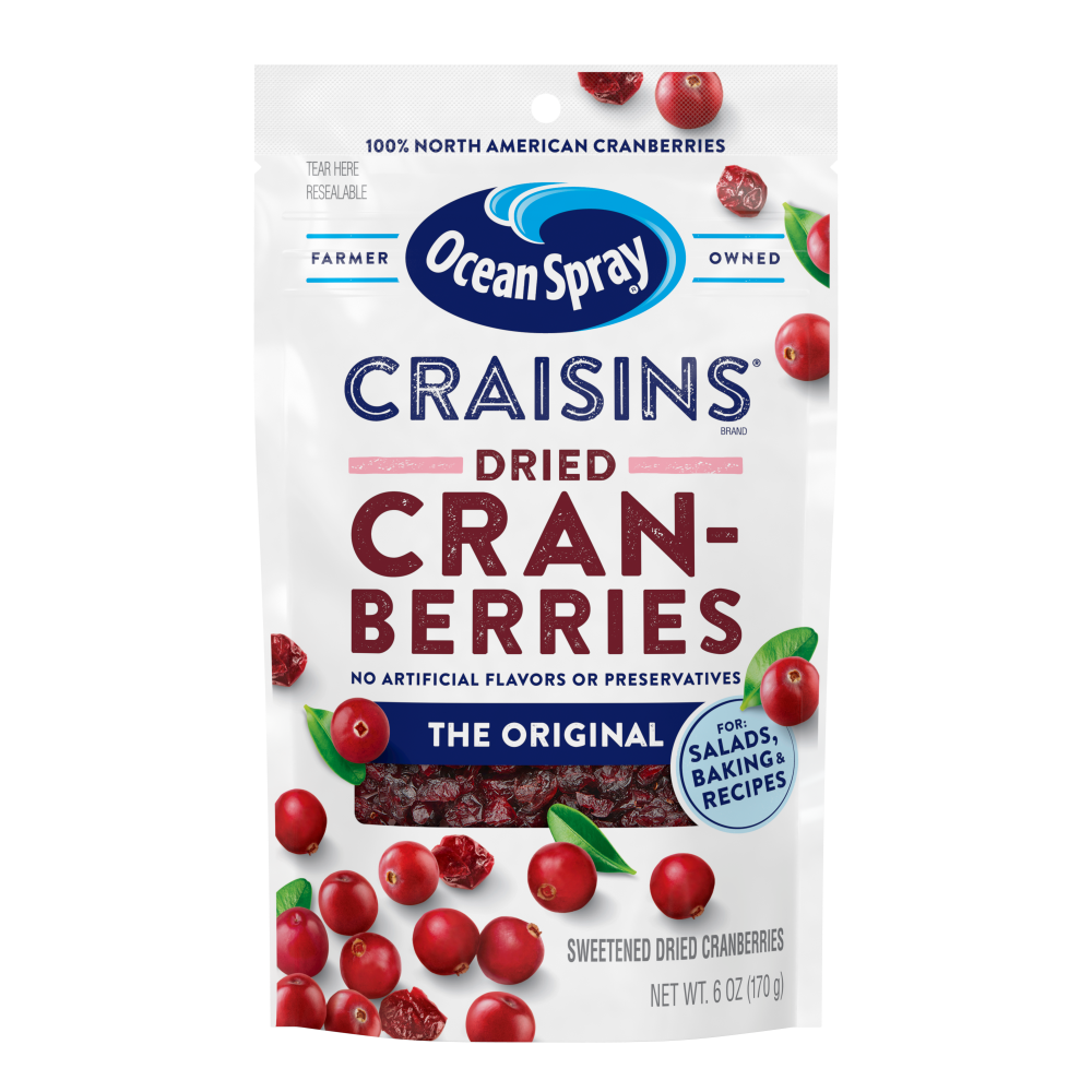 Craisins® Original 6 Ounce Size - 12 Per Case.