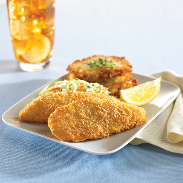 Mrsf Panko Breaded Pollock Fillets 5 Pound Each - 4 Per Case.