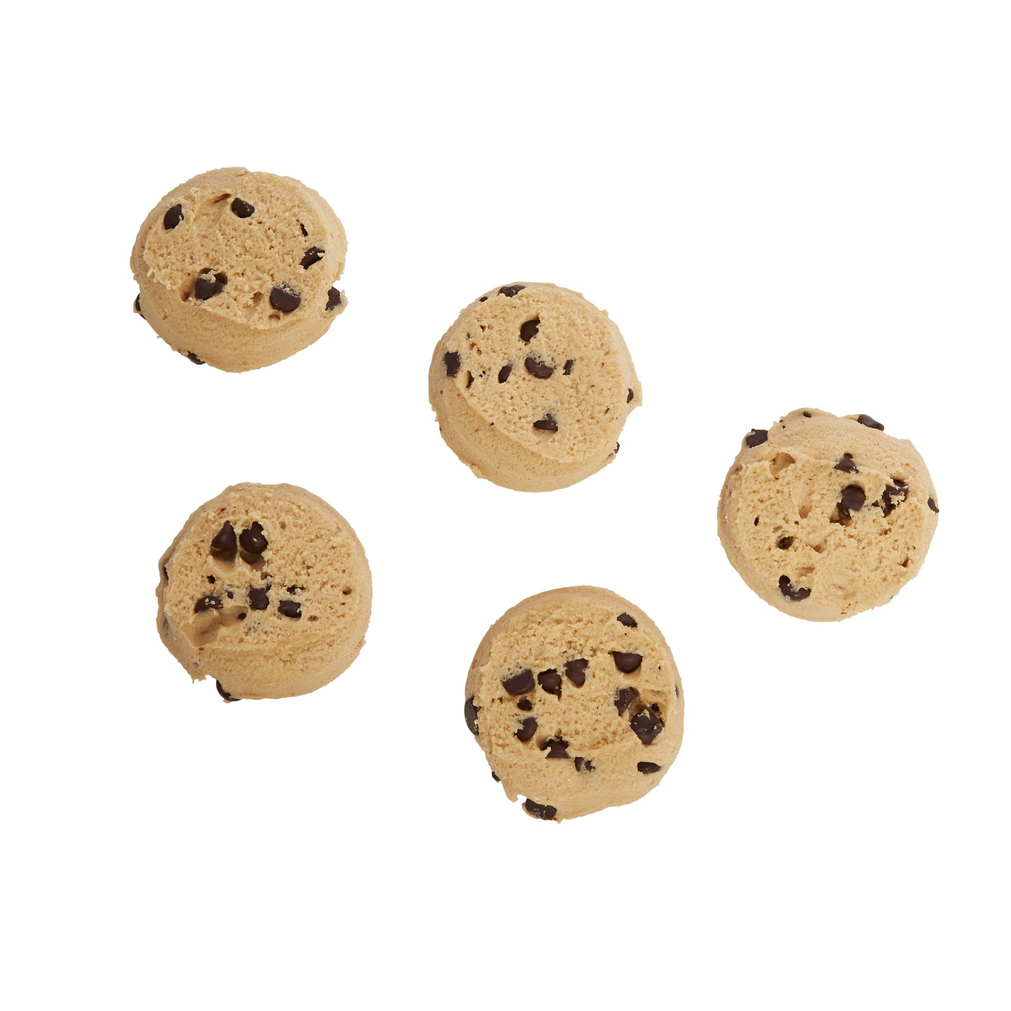 Everyday Chocolate Chip Cookie Dough 2 Ounce Size - 140 Per Case.