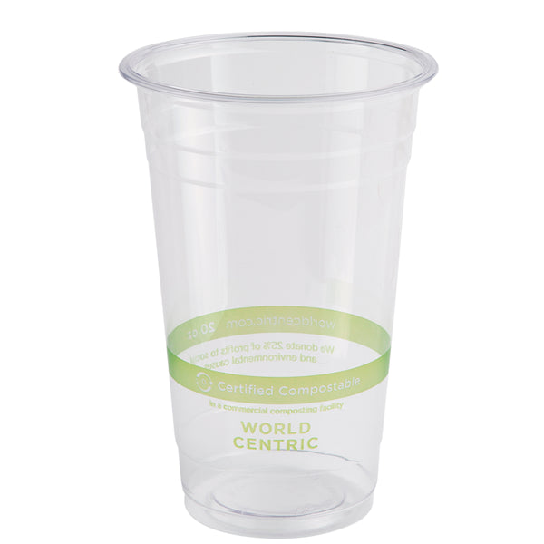 Clear Cups Ingeo Compostable 1000 Each - 1 Per Case.