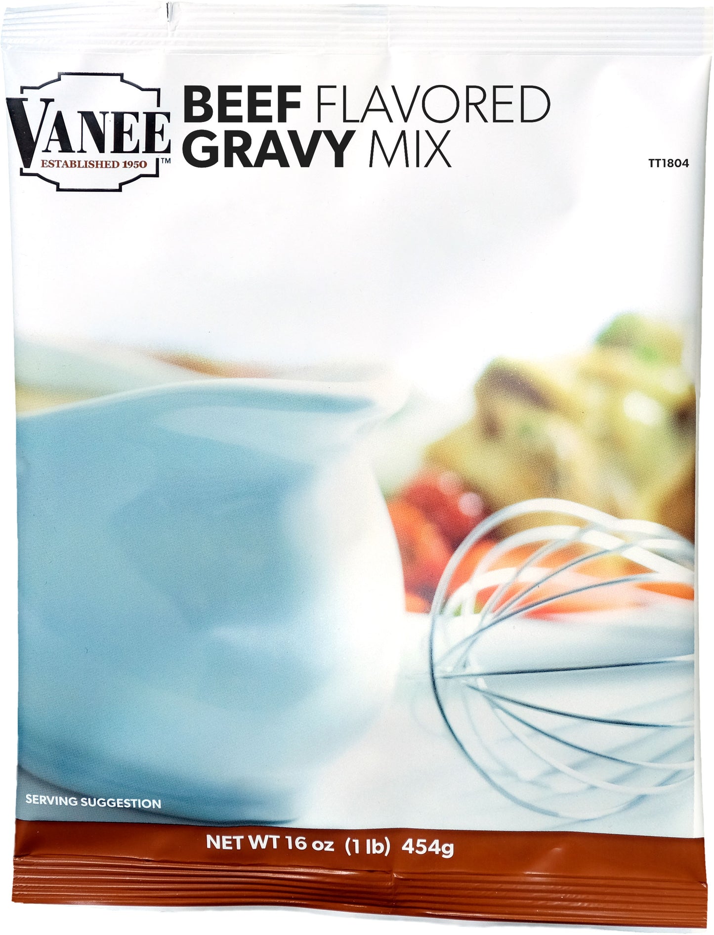 Beef Flavored Gravy Mix 16 Ounce Size - 8 Per Case.