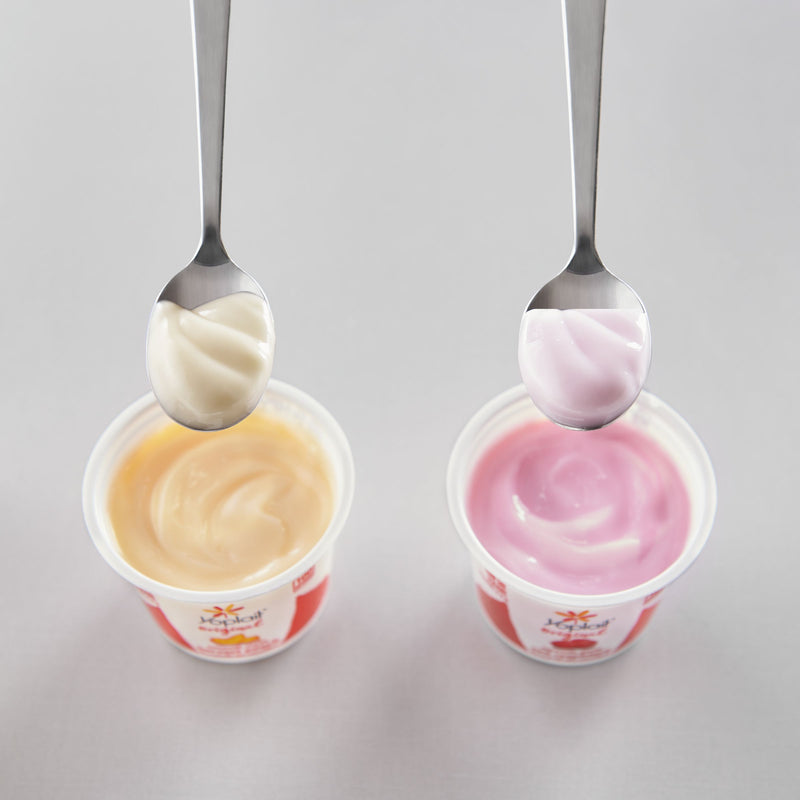 Yoplait® Original Yogurt Single Serve Variety Raspberry Peach 4 Ounce Size - 48 Per Case.